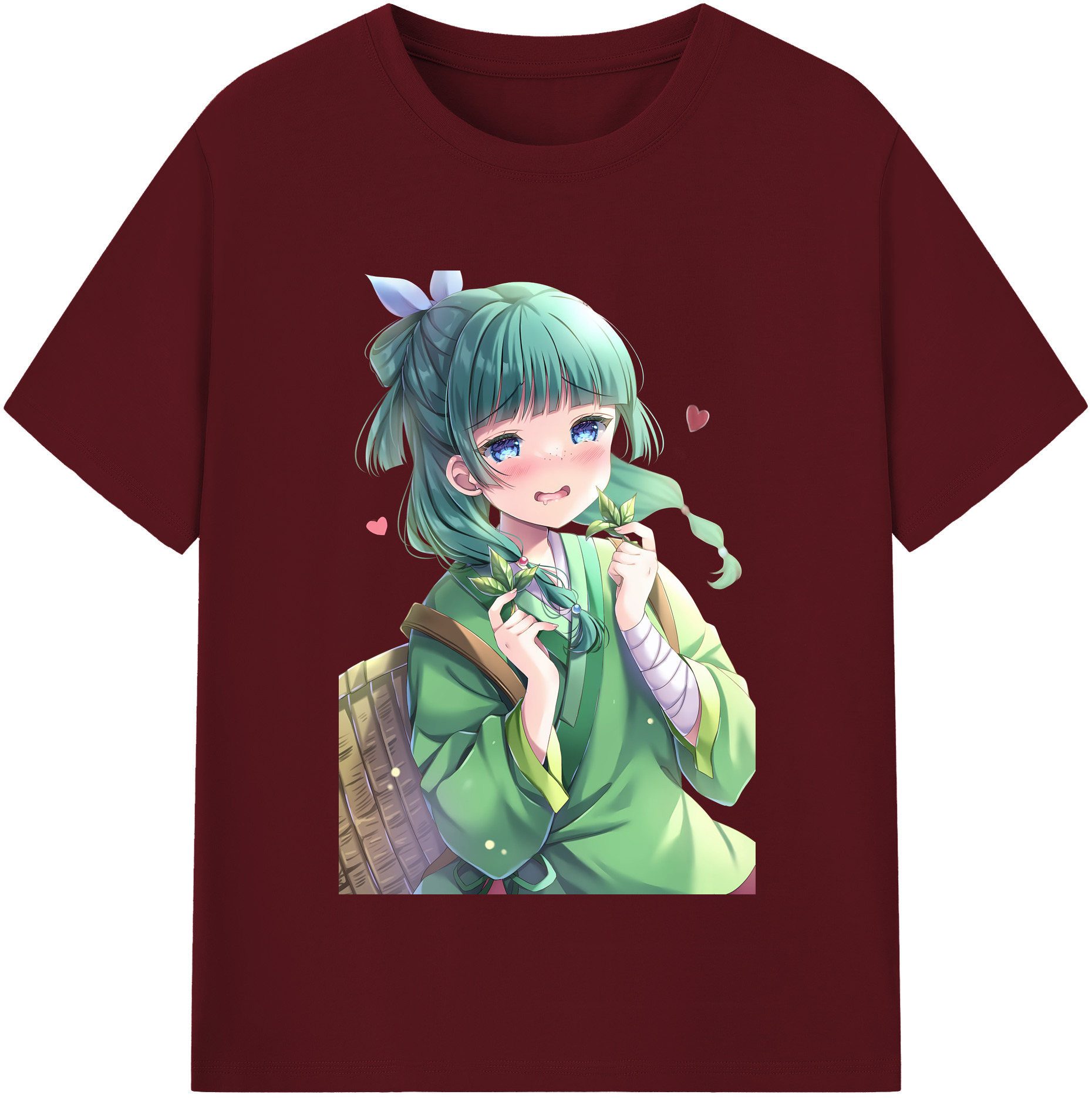 （画像用） 薬屋のひとりごと The Apothecary Diaries 綿100％半袖Tシャツ（フロントプリント）